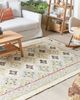 Teppich Jute mehrfarbig 160 x 230 cm orientalisches Muster Kurzflor TERKOS Bild 3
