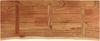 vidaXL Tischplatte 90x40x3,8 cm Rechteckig Massivholz Akazie Baumkante 370299 Bild 5