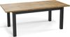 WFL GROUP Esstisch Davidof ausziehbar rechteckig modern mit schwarzen Holzbeinen (MADE IN EU, erhältlich in 3 Größen – 140/160/160 cm ausziehbar auf 180/200/240 cm), platzsparender Tisch in Holzoptik für Küche, Esszimmer oder Wohnzimmer Bild 4