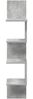 vidaXL Wandregal Wandhalterung Betongrau 32 x 21 x 107 cm 8012135 Bild 3