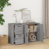 Sideboard, Kommode Grau Sonoma 100x33x59,5 cm Holzwerkstoff Bild 3