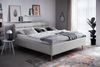 Stauraumbett >Lotte mit BK< Liegefläche 180x200cm, grau, Stellmaß: 201x105x222cm (BxHxT) Bild 1
