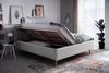 Stauraumbett >Lotte mit BK< Liegefläche 180x200cm, grau, Stellmaß: 201x105x222cm (BxHxT) Bild 2