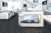 Mini Leder Ecksofa Padua L-Form - Echtleder - Beige-Weiß - Links Bild 4
