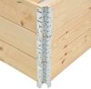 vidaXL Hochbeete 3 Stk. 50x100 cm Kiefer Massivholz 3055165 Bild 5