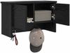 vidaXL Wandmontierter nachttisch Schwarz Eichen-Optik 50 x 20 x 30 cm 874332 Bild 3