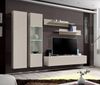 Wohnwand Option in Kaschmir 5-teilig mit LED 260 cm Bild 2
