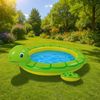 SunClub® Planschbecken / Kinderpool Schildkröte mit Wassersprüher Ø 175 x 70cm Bild 2