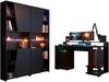 Jugendzimmer-Set >Gaming 1< in 32 - Schwarz Bild 2