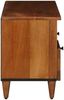 vidaXL TV-Schränk mit Regal Walnuss 100 x 33 x 46 cm Massivholz Mango 4018242 Bild 5