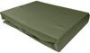 Bettwaesche-mit-Stil Mako-Satin Spannbettlaken dunkelgrün 160x200cm Höhe 31-40cm Bild 5