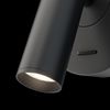Maytoni LED Wandleuchte Mirax rund schwarz 3000K Bild 3