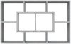 vidaXL Wandregal Grau Sonoma 85x16x52,5 cm cm Holzwerkstoff 820461 Bild 5