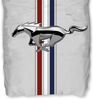 Skybrands Bettwäsche Ford Mustang Performance Streifen Renforcé 135 x 200 + 80 x 80 cm Bild 3