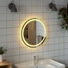 vidaXL LED-Badspiegel 50 cm Rund 353278 Bild 5