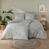 Estella Mako Jersey Bettwäsche 135x200 Anja khaki Gräser Blütendolden 6345-016 Bild 2