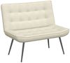 vidaXL Sitzbank Creme 110x74x84 cm Samt 4012345 Bild 2
