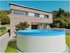 KWAD Rundpool Stahlwandpool rund 450x120 cm, Stahl 0,4 mm weiß, (1-tlg), verzinkte Stahlwand Bild 2