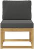 vidaXL Outdoor-Sofagarnitur Weiß und Anthrazit 59 x 63 x 73 cm 901460 Bild 3