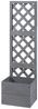 Pflanzkasten mit Spalier Amstelveen 135x40x30 cm Grau [en. casa] Bild 5