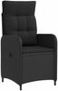 vidaXL Sofa-Tischset 7 pcs PE Rattan und pulverbeschichteter Stahl 3422461 Bild 2