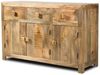 Kommode Hina 140x90x45 aus Massive Mangoholz Bild 1