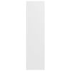 vidaXL Bücherregal/TV-Schrank Weiß 36x30x114 cm Holzwerkstoff 800135 Bild 5