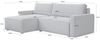 Masseno Ecksofa BESMIR mit Schlaffunktion L-Form, Sofa mit Bettkasten Bild 3