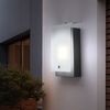 LED Außenlampe Wandbeleuchtung, verzinkt, Stahl, H 22,5 cm Bild 2