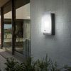 LED Außenlampe Wandbeleuchtung, verzinkt, Stahl, H 22,5 cm Bild 5