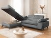 S-Style Möbel Ecksofa Bonnie mit Schlaffunktion Bettkasten und Kopfteilverstellung, mit Wellenfederung, Cord-Stoff Bild 4