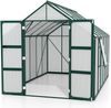 Vitavia Gewächshaus Olymp 9900 257x386 cm HKP 4mm smaragd + Fundamentsrahmen Bild 3