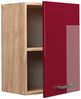 Vicco Küchenschrank Küchenzeile R-Line, Bordeaux Hochglanz, Hängeschrank 45 cm Bild 4
