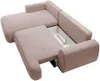 Vente-unique - MONELIA Sofa Stoff ViolettPuderrosa - B 167 cm x H 81 cm x L 270 cm Bild 5