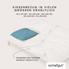 Adam Matheis Kissenbezug Knitted Jersey BL 40x40 cm türkis Bild 4