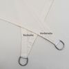 3x3x3m UV Sonnensegel Sonnenschutz Wasserdicht Beige Bild 4