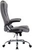 CLP Bürostuhl ergonomisch 150 kg belastbar Thor, Drehstuhl mit modernes Design,grau Bild 4