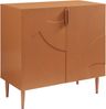 Sideboard Starvili mit 2 Türen 75x76x38 cm Rostfarben [en. casa] Bild 2