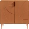 Sideboard Starvili mit 2 Türen 75x76x38 cm Rostfarben [en. casa] Bild 5