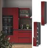 Apothekerschrank R-Line Rot 30 cm J-Shape Vicco Bild 2