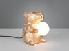 Besondere Tischleuchte CAPI kleine Capybara Lampe Gold, Höhe 25cm Bild 3