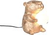 Besondere Tischleuchte CAPI kleine Capybara Lampe Gold, Höhe 25cm Bild 2