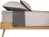 Schiesser Topperspannbettlaken Flexi - 95/5 - 150 x 200 cm - Helltaupe Bild 2