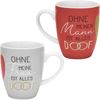 Sheepworld Tasse Tassen-Set Kaffeetasse Sheepworld Geschenkbox Geschenk Hochzeit DOOF, Material: Porzellan Bild 4