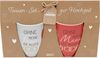 Sheepworld Tasse Tassen-Set Kaffeetasse Sheepworld Geschenkbox Geschenk Hochzeit DOOF, Material: Porzellan Bild 3