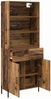 vidaXL Highboard Altholz 69,5 x 32,5 x 180 cm Holzwerkstoff 3415645 Bild 5