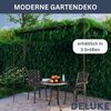 Pergola aus Eisen RITTO 4x3x2,5m BxTxH, Antik-Braun Rankhilfe Pergola aus Metall Bausatz freistehend Sonnenschutz Gartendeko Gartenpergola Bild 5