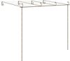 Pergola aus Eisen RITTO 4x3x2,5m BxTxH, Antik-Braun Rankhilfe Pergola aus Metall Bausatz freistehend Sonnenschutz Gartendeko Gartenpergola Bild 3