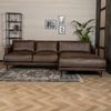 Bronx71 Ecksofa Denver Leder braun rechts Bild 4