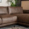 Bronx71 Ecksofa Denver Leder braun rechts Bild 5